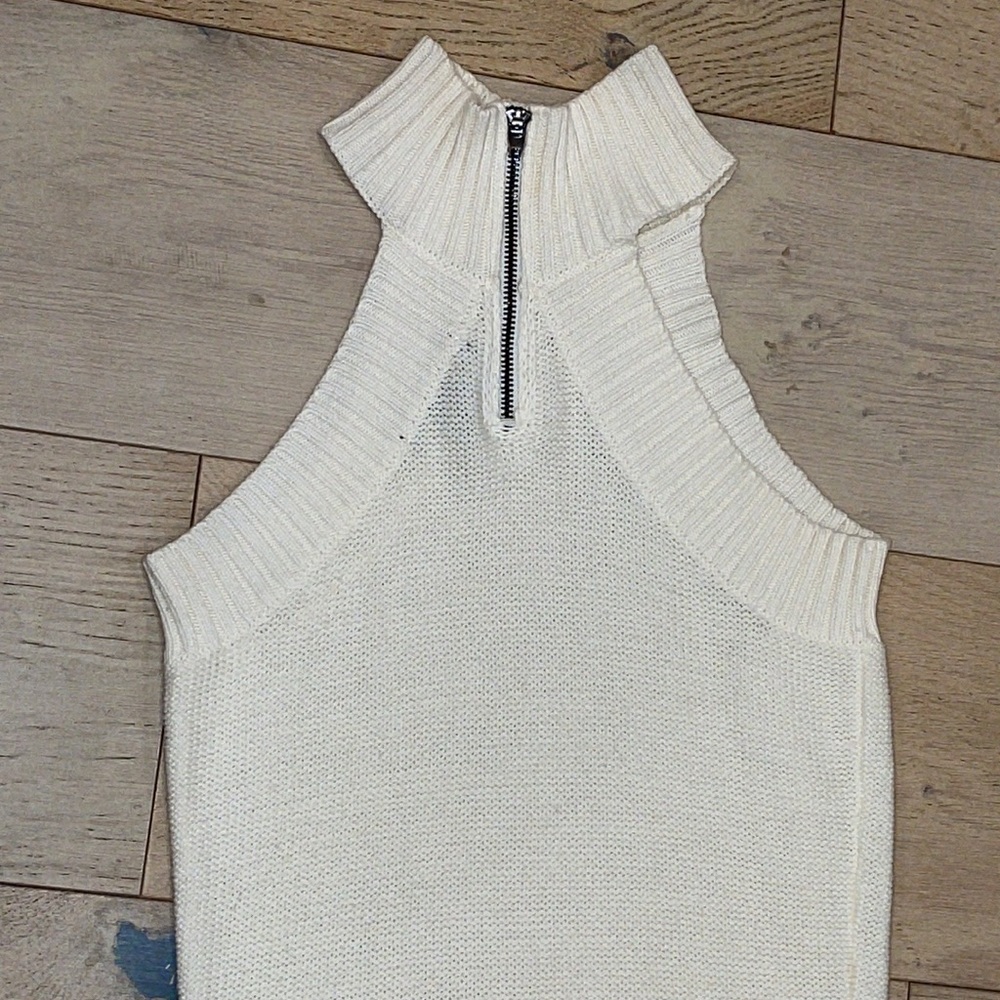 TURTLE NECK MINI DRESS - Picture 8 of 10